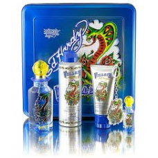 ED HARDY "VILLAIN" 5PC SET 4.2 OZ EDT + 4PCS [MSET]